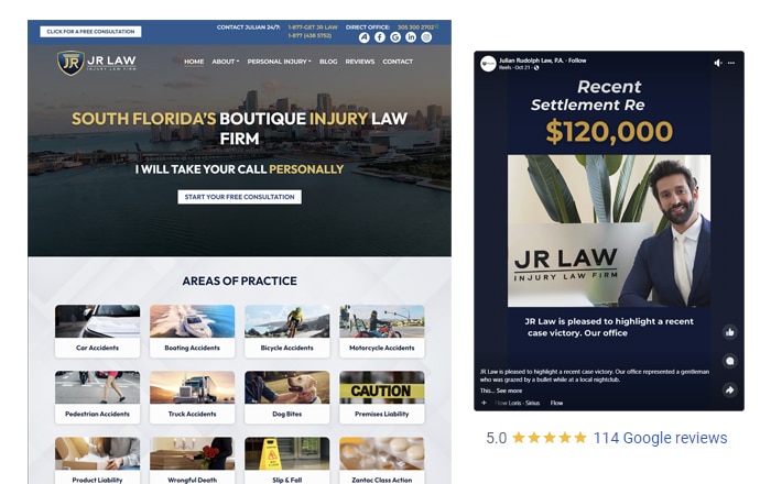 See how we helped JR Law Group grow their firm.